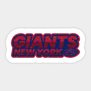 New York Giants 2 Sticker